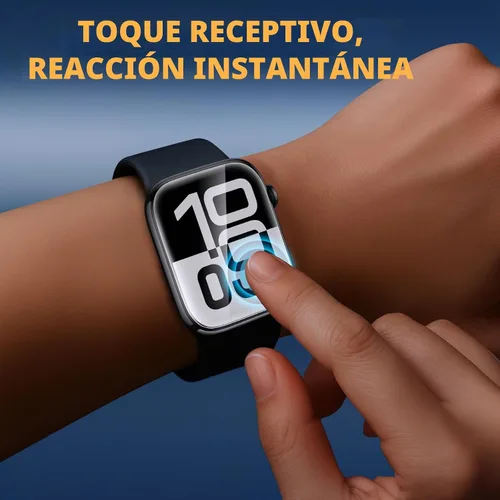 Vista 6 de Misxi 6 unidades Protector de pantalla de TPU suave transparente para Apple Watch Series 3 Series 2 Series 1 38mm, Protector de pantalla de alta