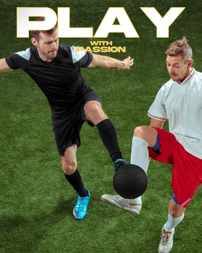Vista 5 de American Challenge Balón de fútbol de goma todo terreno – Tamaños oficiales 2, 3, 4 y 5 – Pelota de fútbol duradera para calle y entrenamiento