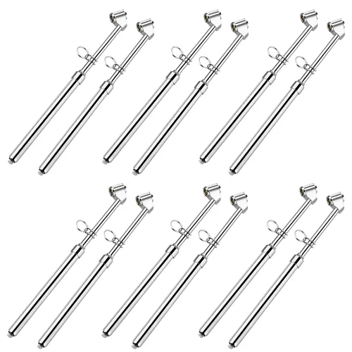Vista 13 de ATsafepro Medidor de presión de neumáticos para semirremolque, rango de calibre de neumáticos de alta resistencia a 150 PSI/10 bar, medidor
