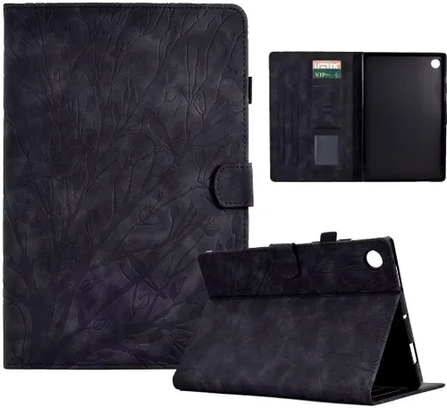 Vista 14 de Funda para Samsung Galaxy Tab A8 de 10.5 pulgadas modelo 2022 (SM-X200/X205/X207), función de encendido y apagado automático, cubierta plegable