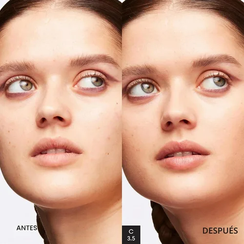 Vista 7 de MAC Studio Fix Fluid SPF 15 Base de Maquillaje de Espectro Amplio SPF 15 - C3.5 (Beige Claro a Medio con Subtono Anaranjado) - 1 fl oz / 30 mL