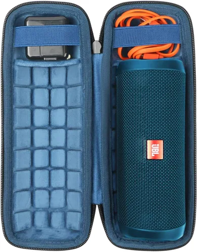 Vista 19 de co2CREA Funda de viaje rígida de repuesto para JBL Flip 7 Flip 6 FLIP 5 Altavoz Bluetooth portátil impermeable (funda de camuflaje negro)
