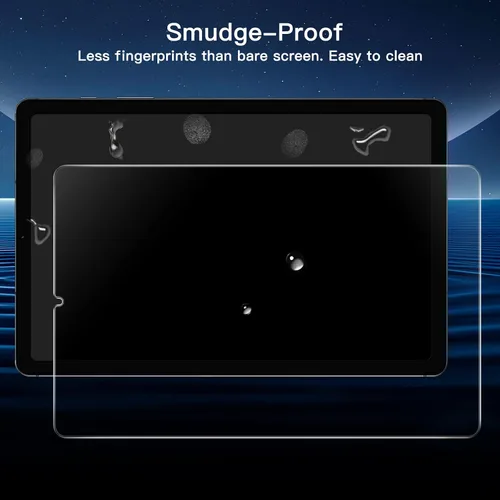 Vista 7 de JETech Protector de pantalla para Samsung Galaxy Tab S6 Lite (10.4 pulgadas, modelo 2024/2022/2020) con marco de fácil instalación, película
