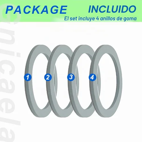 Vista 5 de Piezas de repuesto para juntas de licuadora, anillos de sello de anillo de goma, accesorios para licuadora Oster y Osterizer (4 piezas)