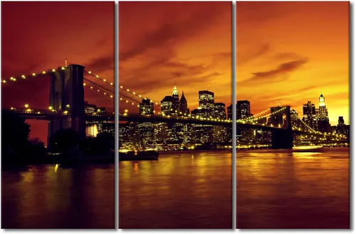 Vista 35 de Imagen del río Mississippi al anochecer, pintura de paisaje urbano de Nueva Orleans, Louisiana, impresiones artísticas, decoración de pared