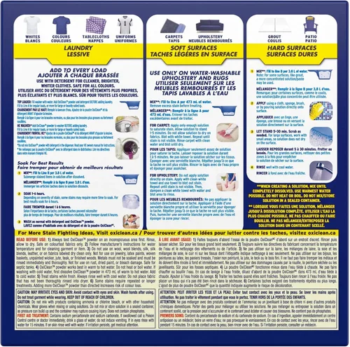 Vista 2 de Quitamanchas versátil OxiClean con máxima eficiencia (275 cargas)