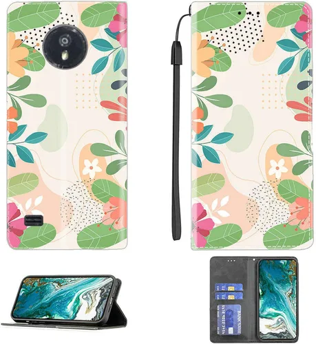 Vista 413 de jioeuinly ATT Motivate 2 - Funda compatible con ATT Motivate 2, funda con soporte abatible y cierre magnético DJS