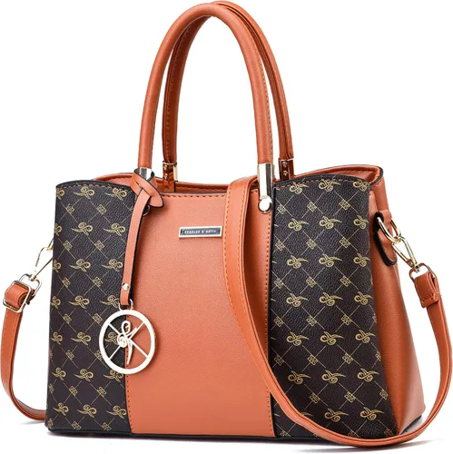 Vista 42 de KURGOOL Bolsos y bolsos de mano para mujer, bolso de hombro con asa superior, bolsa de mensajero para mujer