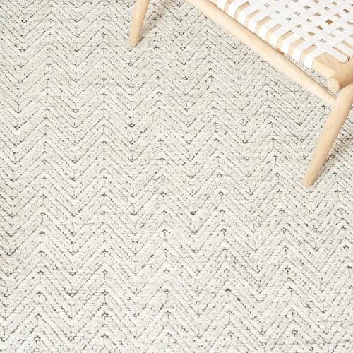 Vista 5 de Martha Stewart Collection by Safavieh MSR9604G - Alfombra decorativa de lana hecha a mano para entrada, sala de estar, vestíbulo, dormitorio, 3 x 5
