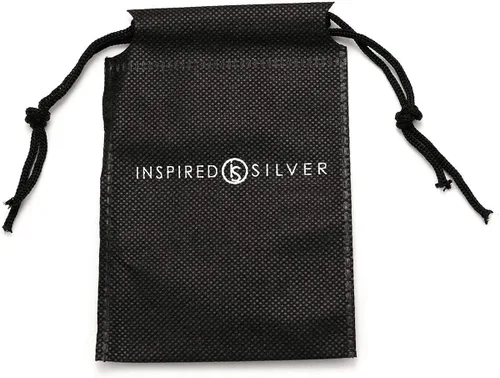 Vista 4 de Inspired Silver - Collar de plata con colgante de corazón de 18.0in con circonita cúbica