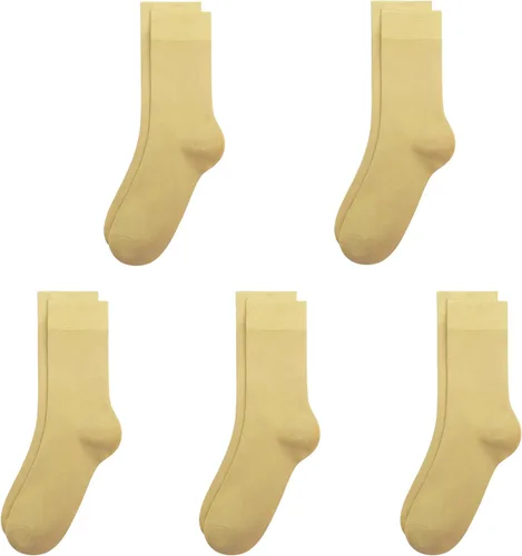 Vista 8 de SERISIMPLE Calcetines de bambú de viscosa para niños, calcetines escolares antiolor para niños y niñas, uniforme, ligeros, con costuras planas, 5