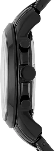 Vista 3 de Fossil Grant - Reloj cronógrafo de cuarzo para hombre acero inoxidable color negro modelo FS4832