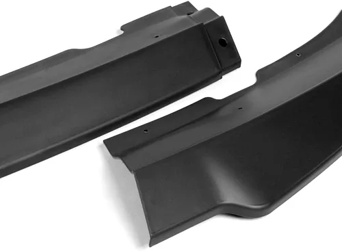 Vista 2 de Borde de parachoques delantero compatible con Dodge Charger 2011 2012 2013 2014, alerón de parachoques delantero, kit de cuerpo divisor sin pintar