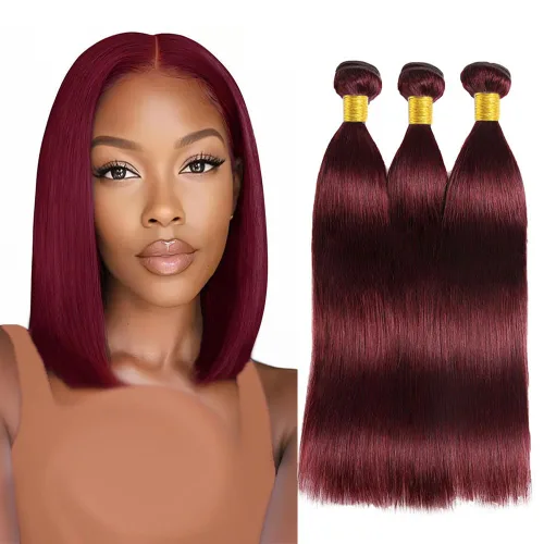 Vista 21 de 300g 1B27 Human Hair Bundles Honey Blonde Bundles Human Hair 10A Brazilian Virgin Remy Hair Extensions 8 10 12 Inch
