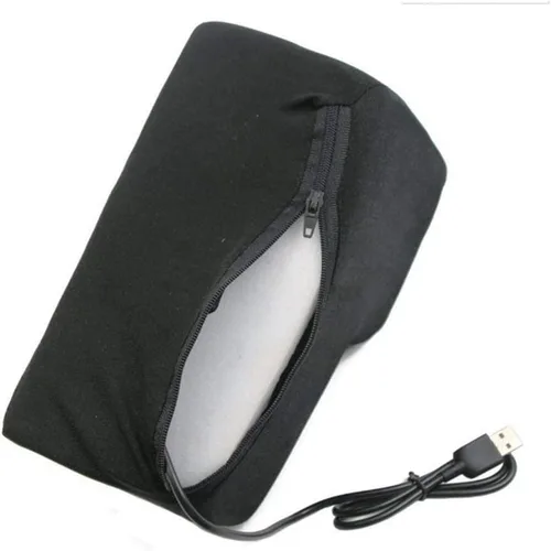 Vista 2 de Botón de entrada gigante USB para aliviar el estrés, almohada de mesa, alivio del estrés, gran tamaño, herramienta de ventilación de espuma