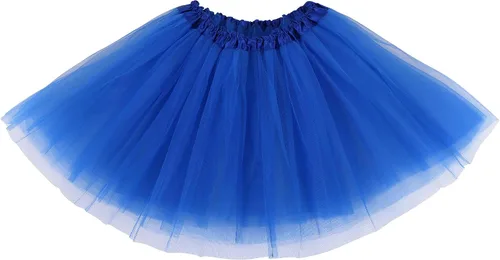Vista 6 de Simplicity Falda tutú de tul de 4 capas para bebé, 6 meses a 8 años Lentejuelas verde oscuro