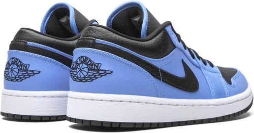 Vista 3 de Nike - Tenis de baloncesto para hombre, University BlueNegro-Blanco, 10.5