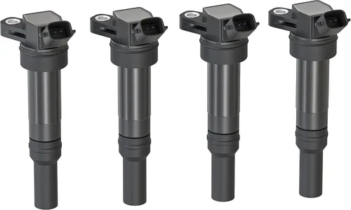 Vista 12 de Juego de 4 bobinas de encendido compatibles con vehículos Nissan e Infiniti - 2007-2017 Altima 2.5L, Sentra, Rogue, Cube, Versa, QX60, FX50, M56