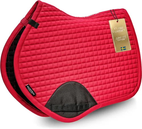 Vista 12 de Equestrian Stockholm Close Contact Horse Saddle Pad for Jumping Negro