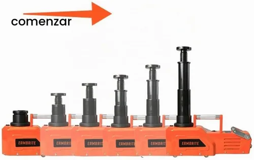 Vista 6 de EAMBRITE 12V DC resistente de 4,5 Toneladas, piso hidráulico Jack con luz LED.