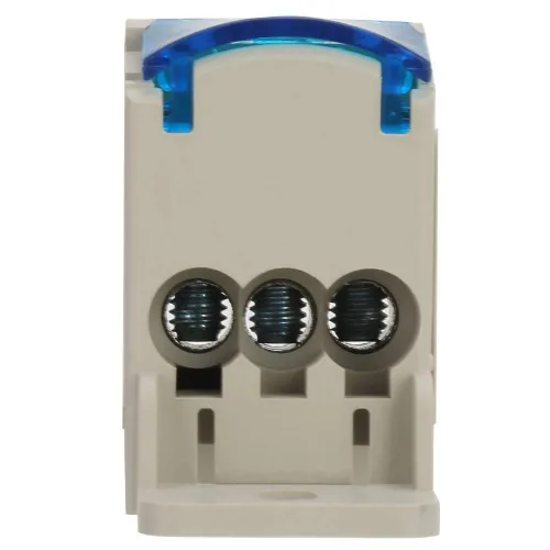 Vista 7 de Caja de distribución de bloque de terminales, Caja de distribución de bloque de terminales de carril DIN Conector de cable eléctrico Caja