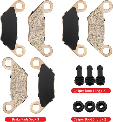 Vista 7 de Pastillas de Freno Delantero Trasero Sinterizado para Sportsman 300/400/450/500/550/570/800/850/ETX Scrambler 850 Predator Outlaw 500 Hawkeye