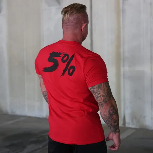 Vista 4 de One Day You May, Red T-Shirt