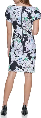 Vista 4 de Karl Lagerfeld Paris Vestido tubo de crepé para mujer