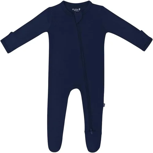 Vista 5 de KYTE BABY Pies unisex con cierre de cremallera, rayón hecho de bambú, 0-24 meses