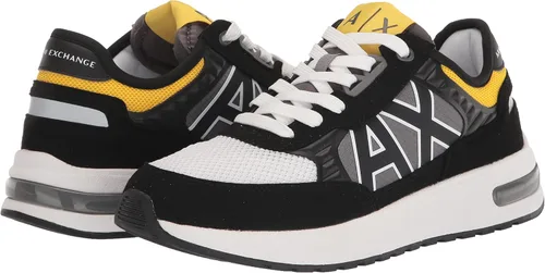 Vista 7 de AX ARMANI EXCHANGE Zapatillas deportivas de moda con bloques de color para hombre