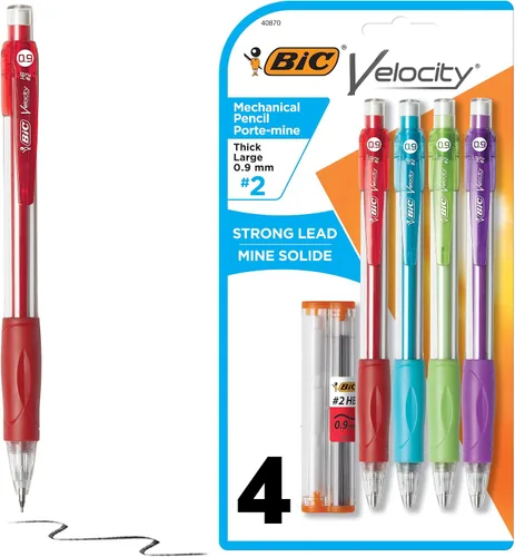 Vista 6 de BIC Velocity - Lápiz mecánico original, punta gruesa (0.035 in), 2