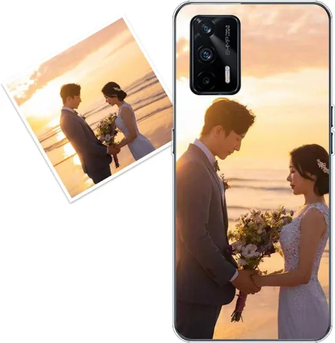 Vista 60 de Funda personalizada compatible con Oppo A1 Pro, fundas de teléfono personalizadas con imagen de foto, imagen de texto, cubierta transparente