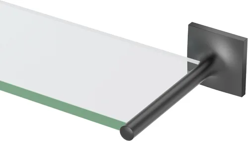 Vista 6 de Gatco 5586 Waterline - Estante de cristal, cromado