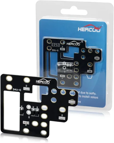 Vista 4 de Módulo de luz HERCOO para GM, 6 módulos de luz alta, luces antiniebla y luces bajas y altas se encienden simultáneamente Compatible con Chevy