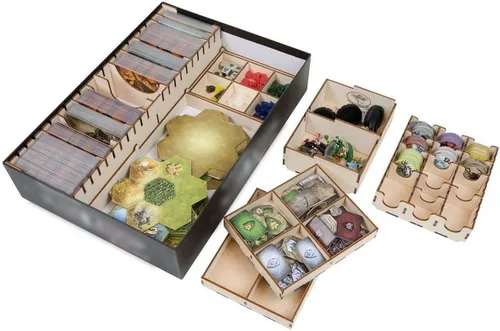 Vista 3 de Organizador de cajas de fichas rotas para noche mágica