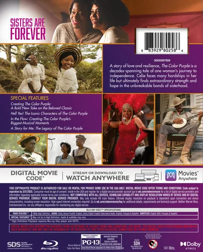 Vista 3 de The Color Purple (2023) Blu-ray + Digital