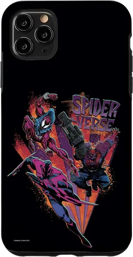 Vista 13 de iPhone 16 Marvel Spider-Man: Across the Spider-Verse 2099 Strike Team Case