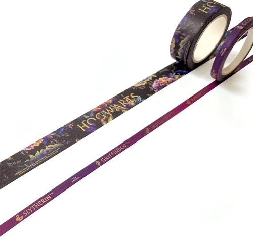 Vista 6 de Paper House Productions Harry Potter - Juego de 2 rollos de cinta adhesiva decorativa Washi para álbumes de recortes y manualidades - Expecto