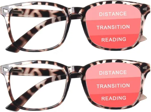 Vista 7 de SIGVAN Progressive Multifocal Computer Glasses Women Men Blue Light Blocking Reading Glasses Spring Hinge Readers