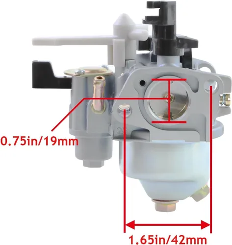 Vista 5 de Carburador GX160 Compatible con Honda GX120 GX200 Carburador 5.5HP 6.5HP 7HP Motor Harbor Freight Predator 212cc 16100-ZH8-W61
