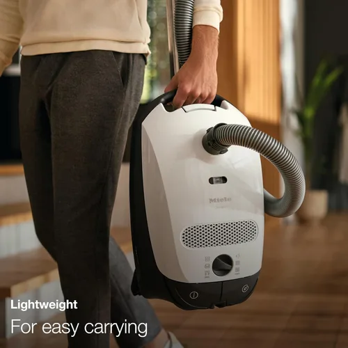 Vista 11 de Miele Classic C1 Pure Suction - Aspiradora de trineo con bolsa, gris grafito - Portátil, para el hogar
