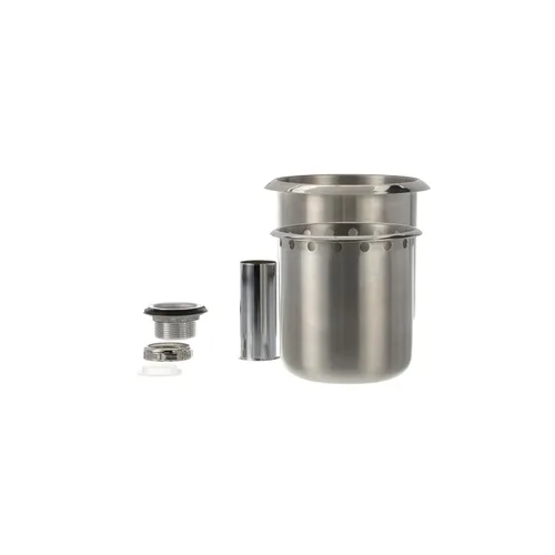 Vista 6 de Encore - Conjunto de pozo de acero inoxidable con menos grifo