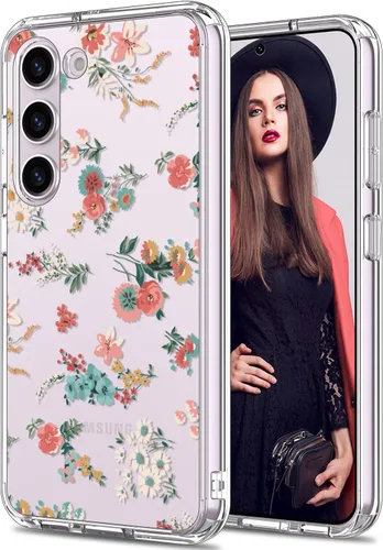 Vista 14 de ICEDIO Funda para Samsung Galaxy S23 Plus, delgada, transparente, con diseños de moda, para niñas y mujeres, funda protectora duradera y resistente