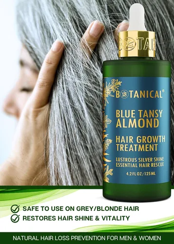 Vista 7 de Tratamiento botánico para el crecimiento del cabello aceite revitalizante para el adelgazamiento del cabello Prevención Pre-champú cuero cabelludo
