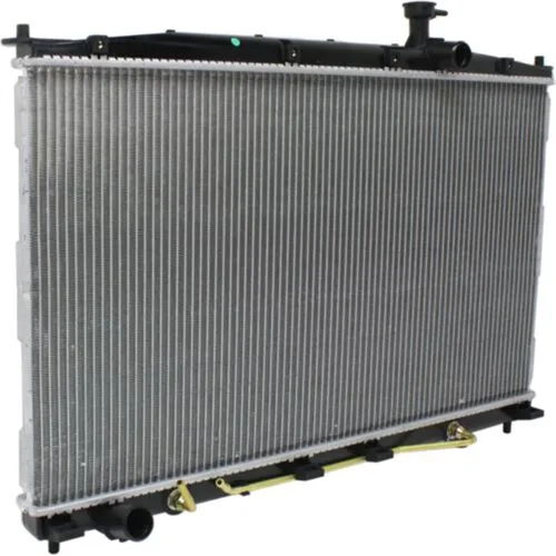 Vista 2 de Radiador CU2997 compatible con Hyundai Santa Fe GL GLS SE Limited 2.7L 3.3L V6 Gas CU2897 2007-2009, radiador de enfriamiento de núcleo de aluminio