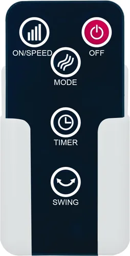 Vista 2 de New Replacement for Uthfy Oscillating Tower Fan 03 & 001 JTF-03C JTF-02-R JTF-10-R Remote Control, with Holder