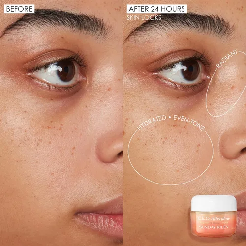 Vista 7 de Sunday Riley C.E.O. Afterglow - Crema hidratante facial con vitamina C, 1.7 onzas