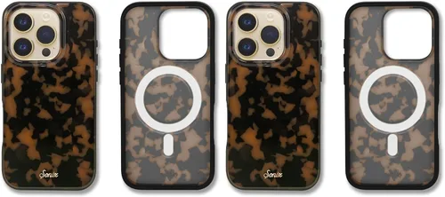 Vista 12 de Sonix x Barbie Funda para iPhone 15 Pro Compatible con MagSafe Probada para caídas de 10 pies Golden Hour