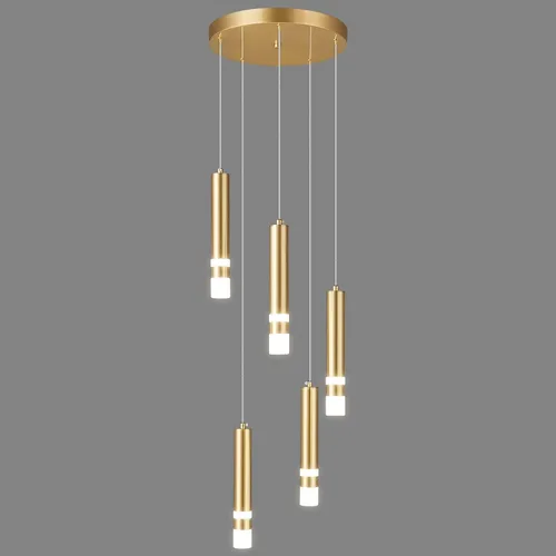 Vista 17 de Lámpara colgante moderna para cocina, lámpara LED regulable, cromada, mini iluminación colgante para isla de cocina, dormitorio, mesita de noche