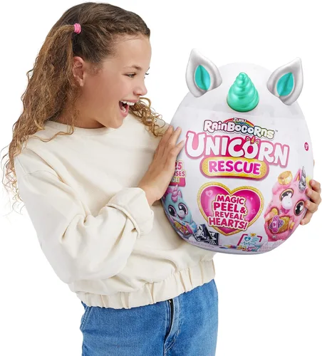 Vista 16 de Rainbocorns Unicorn Rescue Surprise - Peluche coleccionable de ZURU